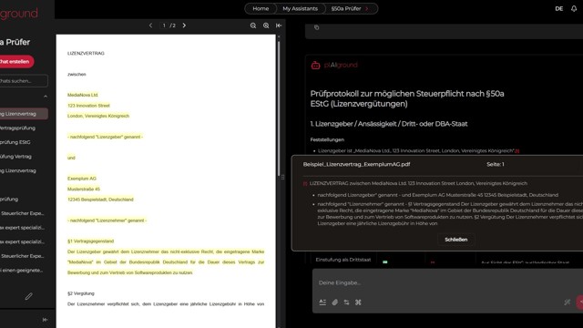 Plaiground My Assistant