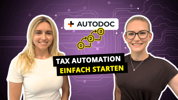 Erste Automatisierungsprojekte in der Steuerabteilung
