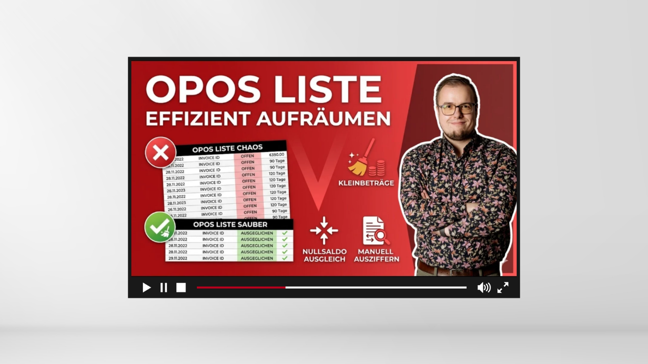 Chaotische OP-Liste? So räumst du in DATEV Rechnungswesen auf