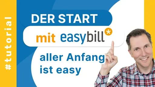 Ihr neues easybill Konto anlegen | Der Einrichtungsassistent