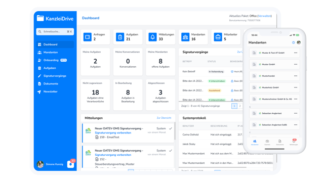 Tax&Bytes_Screenshots_01 Dashboard