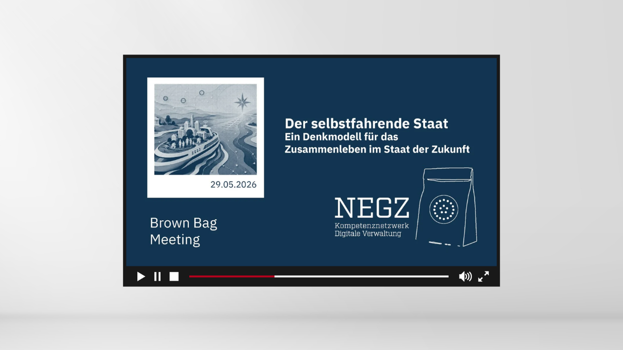 Der selbstfahrende Staat: Denkmodell für den Staat der Zukunft