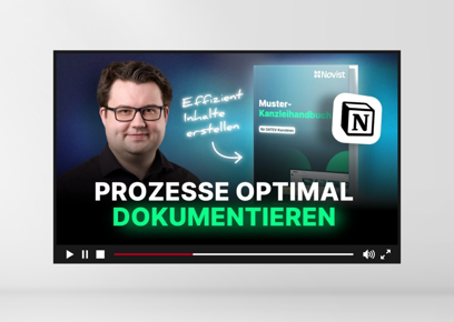 Kanzleihandbuch mit Notion & KI: Prozesse dokumentieren