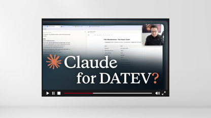 Claude for DATEV - So nutzt du KI in deiner Kanzlei