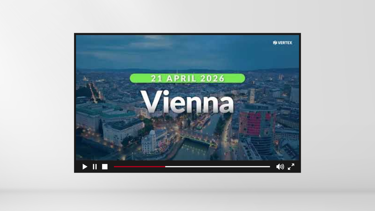 Exchange Europe Tax Technology Event 2026, Vienna | Vertex Inc