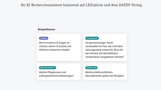 Startseite Lexchat Mit Anfrage