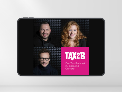 TAX2B PODCAST Vorschau 750X500px