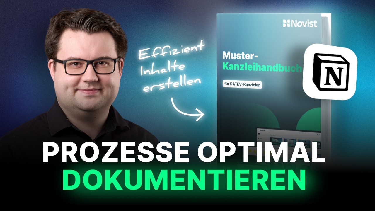 Kanzleihandbuch mit Notion & KI: Prozesse dokumentieren leicht gemacht