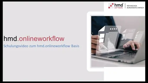hmd.onlineworkflow - Start now - Standardworkflow